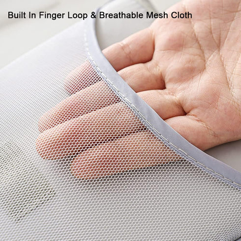 DGQ Garment Steamer Ironing Glove 2 Pcs Heat Resistant Garment Steamer Mitt Mini Ironing Board Glove with Finger Loop Garment Steamer Accessories...