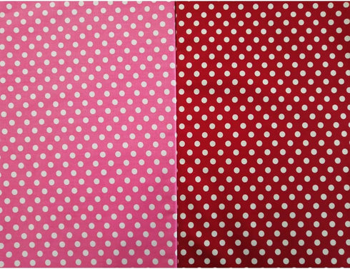 Fat Quarters Cotton Fabric Bundles 18" x 22" Quilting Fabric for Sewing,8 PCS Dots...