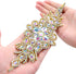 ShiDianYi Bridal Wedding Dress Sash Belt Applique with AB Stone Belt Waist Decoration Rhinestone Sash...