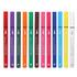 Coloured ,12PCS Liquid Set Matte Liquid Long Lasting Waterproof Pen Colorful Eyebrow Pencil Eyebrow Lip Liner Pencil Highly Pigmented Colored Matt...