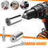 Prowin 3pcs Universal Socket Wrench Ratchet Useful Tool Sets for Men Father's Day Gifts Power Drill Adapter Retract to Form Almost Any Shape ?1/4i...