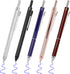 YOUMI Multicolor pen 4 in 1 Multifunction Pen with Metal Cased 0.5mm Mechanical Pencil Red Ballpoint Pen Blue BallpointPen and Black Ballpoint Pen...
