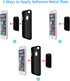 DSTELIN Universal Metal Plate 8 Pack for Magnetic Phone Car Mount Holder Cradle with Adhesive (Compatible with Magnetic Mounts) - 4 Rectangle and ...