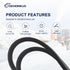 408007 532408007 Snowblower Auger Drive Belt Compatible with AYP PP1150E27 PP208E24 PP208EPS24 Snowblowers (5/8" x 38")...