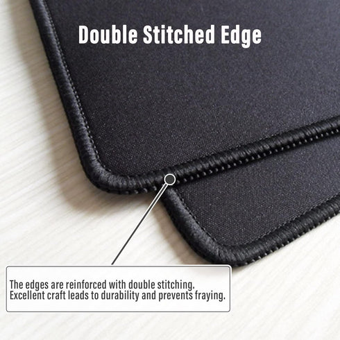 Ovenbird Large Gaming Mouse Pad with Stitched Edges, Minimalist Topographic Map Desk Mat, Extended XL Mousepad with Anti-Slip Base, Cool Desk Pad ...