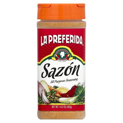 La Preferida All-Purpose Sazón (Bold Mexican Seasoning) with Paprika, Garlic & Onion – Great for Meat, Grilled Veggies, Soups & Stews, Vegan-Frien...