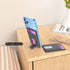 Card Holder for Back of Phone for MagSafe Magnetic Silicone Wallet Compatible with iPhone15/14/13/12/12 Pro/ 12 Mini/ 12 Pro Max (Midnight Black)...
