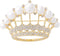 Princess Queen Crown Brass Micro Pave Cubic Zirconia Brooch Pin Jewelry for Women Bridal Wedding Gifts...