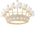 Princess Queen Crown Brass Micro Pave Cubic Zirconia Brooch Pin Jewelry for Women Bridal Wedding Gifts...