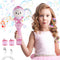 Cute Bubble Wand Machine for Kids,Automatic Electric Cartoon Musical Light USB Rechargeable Bubble Maker with 2 Bubble Solutions for Outdoor,Bubbl...