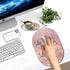 Advanced Texture Fashion Mouse Pad, Glitter Quote Live Laugh Love Non-Slip Rubber Base Gaming Mouse pad, Washable Lycra Surface Mouse Pad Design, ...