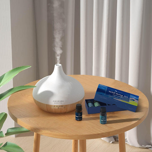 ASAKUKI Essential Oil Blends, Essential Oils Set for Diffusers for Home, Well-being Kit- Calming, Dreams, Breathe, Relaxing, Mood, Fresh Air Aroma...