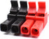 10Pcs 1000V 32A Heavy Duty Full Insulated Automotive Car Battery Alligator Clips Electrical Test Clips with 4mm Banana Jack Socket for Multimeter ...