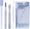 Disposable Detail Cleaning Brush for Tight Spaces, Detail Gap Crevice Cleaning Tool Set, Toilet Bowl Corner Hinge Scrubber, Stick Cleaner for Wind...