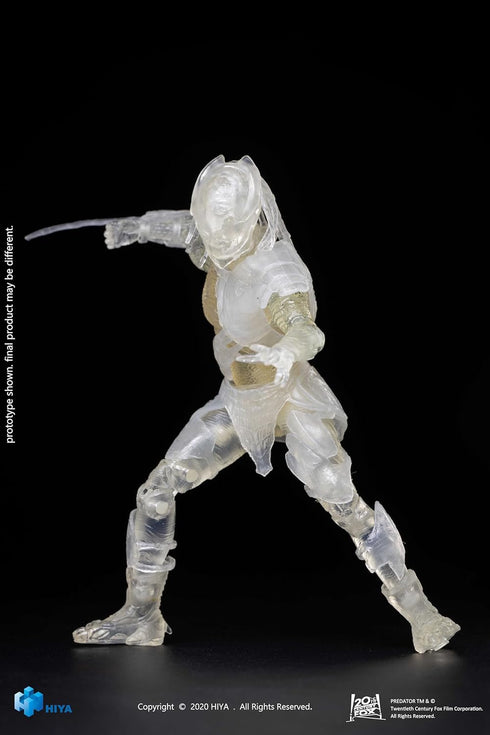 Hiya Toys Exquisite Mini Series 1/18 Scale 5 Inch Predators Invisible Falconer Action Figure...