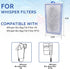 9 Count Assembled Medium Filter Cartridges Compatible with Tetra Whisper Bio-Bag Filters 10i PF10 Reptofilter 90 GPH Medium Replacement Filter Car...