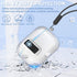 AirPods Pro 2nd/1st Generation Case Cover with Cleaner Kit, Secure Lock Clip Transparent Airpods Pro Case,Shockproof Clear Airpod Case for Women w...