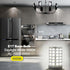 Upgraded 5304517886 kei d28a kel2811 LED Bulb E17 4W Refrigerator Light Bulb Replace, Daylight 5.5W Appliance Lamp Range Hood 40W-60W Equivalent, ...