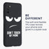 kwmobile TPU Silicone Case Compatible with Samsung Galaxy A03s - Case Soft Cover - Don't Touch My Phone White/Black...