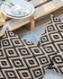 Brown Black Outdoor Pillow Cover 18x18 Inch Cushion Sham Case, Waterproof Decorative Square Throw Pillowcase for Outside Garden Patio Porch Couch ...