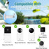 2 Pack Wall Mount for Wyze Cam Pan V3 & Wyze Cam V4/V3 & Wyze Cam Outdoor/Indoor,360 Degree Swivel Adjustable for Wyze Outdoor Indoor Camera Syste...