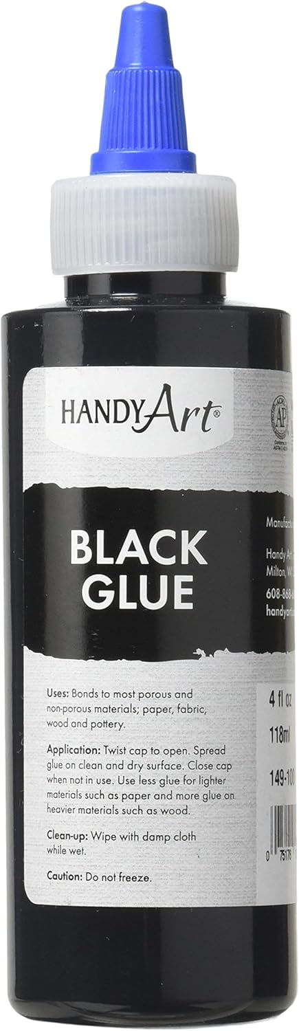 Handy Art 149-100 Handy Art Black Glue, 4 oz...