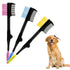 3 Pcs Dog Tear Stain Comb, Dog Eye Comb, Pet Tear Marks Brush, Eye Cleaning Comb Pets Grooming Combs, Removing Crust Mucus and Flea...