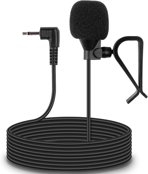 weishan Pionee Microphone for Car Radio, 2.5mm Car External Mic Replacement for Pioneer Vehicle Bluetooth Enabled Stereo Radio GPS DVD Head Unit...