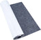 BENECREAT 15.5 x 78.5 Dark Gray Adhesive Felt Sheets Fabric Sticky Sheets Fabric Peel Stick for DIY Costume Making and Jewelry Box...