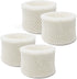 Lemige 4 Pack Humidifier Wicking Filters Compatible with Honeywell HC-888, HC-888N, Filter C, HCM-890, HEV-320 Series, Compatible with Duracraft DCM-200, DH-890