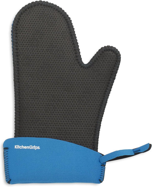Kitchen Grips Chef's Mitt, Small, Blueberry/Black...