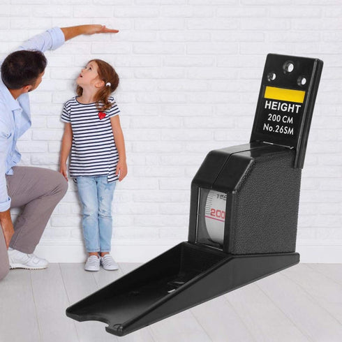 Height Measurment Tool, Measuring Tape, 2M Retractable Height Tape Ruler, Portable Stadiometer Wall Mounted, Height Meter Tool, Growth Ruler, Metr...