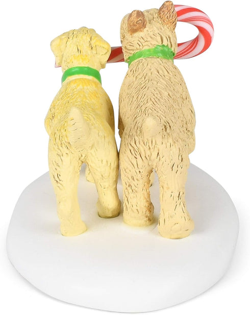Department 56 Village Collection Accessories Peppermint Pups Figurine, 1.375 Inch, Multicolor...