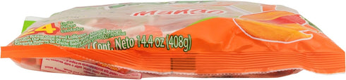 Colombina Bon Bon Bum Lollipops w/Bubble Gum Center, Mango Flavor, Individually Wrapped, Ideal for Party Favors and Gifts, 1 Pack (24 Count)...