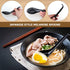 DOERDO 6PCS Soup Spoons Japanese Style Spoons Chinese Asian Soup Spoons With Long Handle for Kitchen Mixing, Baking, Cooking, Black...