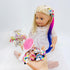 18 inch Doll Hair Accessories for American OG Girl Doll Hair Brush Rainbown Unicorn Kit Accessories Doll Hair Styling Head for Girls Gifts?No Doll...
