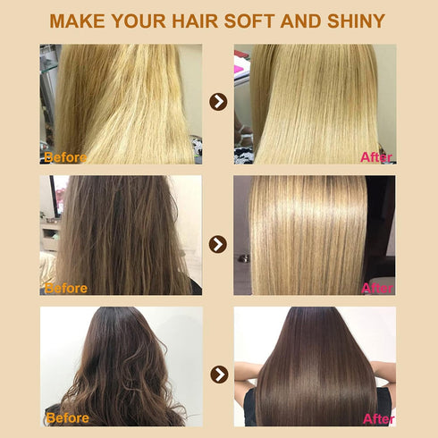 BROUYOUE PURC Magical Hair Treatment Mask,Upgraded Version Hair Roots Treatment Professtional Hair Conditioner,5 Seconds Repairs Soft Hair for Dry...