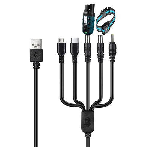 Dog Training Collar Charger Charging Cord Compatible with PATPET, Petrainer, BOUSNIC,Paipaitek, IPETS,PetTech,Flittor,PetSpy,Pet Union PT0Z1 Train...