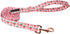 ARING PET Summer Dog Leash, Pink Watermelon Dog Leashes Matching Dog Collars, Cotton Handmade Walking Dog Leash for Small Medium Large Dogs and Ca...