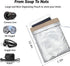 Puffer Ski and Snow Goggle Soft Case, Waterproof Microfiber Case Sleeve with Suede Interior for Goggles, Lens, iPad mini...
