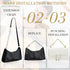 24 Pcs Purse Chain Strap D Ring Rivets Set Flat Purse Strap Extender Replacement Crossbody Chain Metal D Ring Stud Screw Post Head Buttons Handbag...