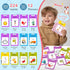 Spanish & English Talking Flash Cards for Toddler 2-6 Year Olds, Learning Montessori Toys with 224 Sight Words, Speech Therapy Toys, Children's Se...