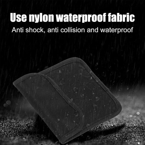 Lens Filter Storage Bag, Lens Filter Case Anti Shock Soft Nylon Photography Lens Filter Insert Filter Pouch for Filters Up to 82mm...