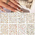 8 Sheets Angel Nail Stickers for Nail Art 3D Love God Cupid Nail Art Stickers Self-Adhesive Heart Rose Nail Supplies Cupid Angel Wings Flower Nail...