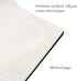 Hardcover Lined Journal with Thick 100 gsm College Ruled Paper A5 size (8.3 inches x 5.4 inches) - Daily Writing Notebook Journal for Travel, Scho...
