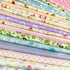 flic-flac Quilting Fabric Squares 100% Cotton Precut Quilt Sewing Floral Fabrics for Craft DIY (10 x 10 inches, 60pcs)...