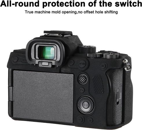 Camera Case for Sony Alpha 7? A7? A7M4 Digital Camera, Anti-Scratch Soft Silicone Rubber Case Protective Body Housing Protector Skin Cover...