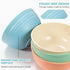 Cereal Bowls-Set of 4 Wheat Straw Fiber Bowls, Unbreakable And Reusable Light Weight Bowl For Rice Noodle Soup Snack Salad Fruit BPA Free Dishwash...