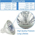 MR16 Halogen Bulb, 12V 20W, GU5.3 Bi-Pin Base, 2800K, Warm White Dimmable, for Desk Lamp, Track Light(Pack of v4)...