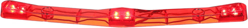 Seachoice Three Light LED, 7 Degree Bend Trailer, Fits Contour of Trailer, Red...